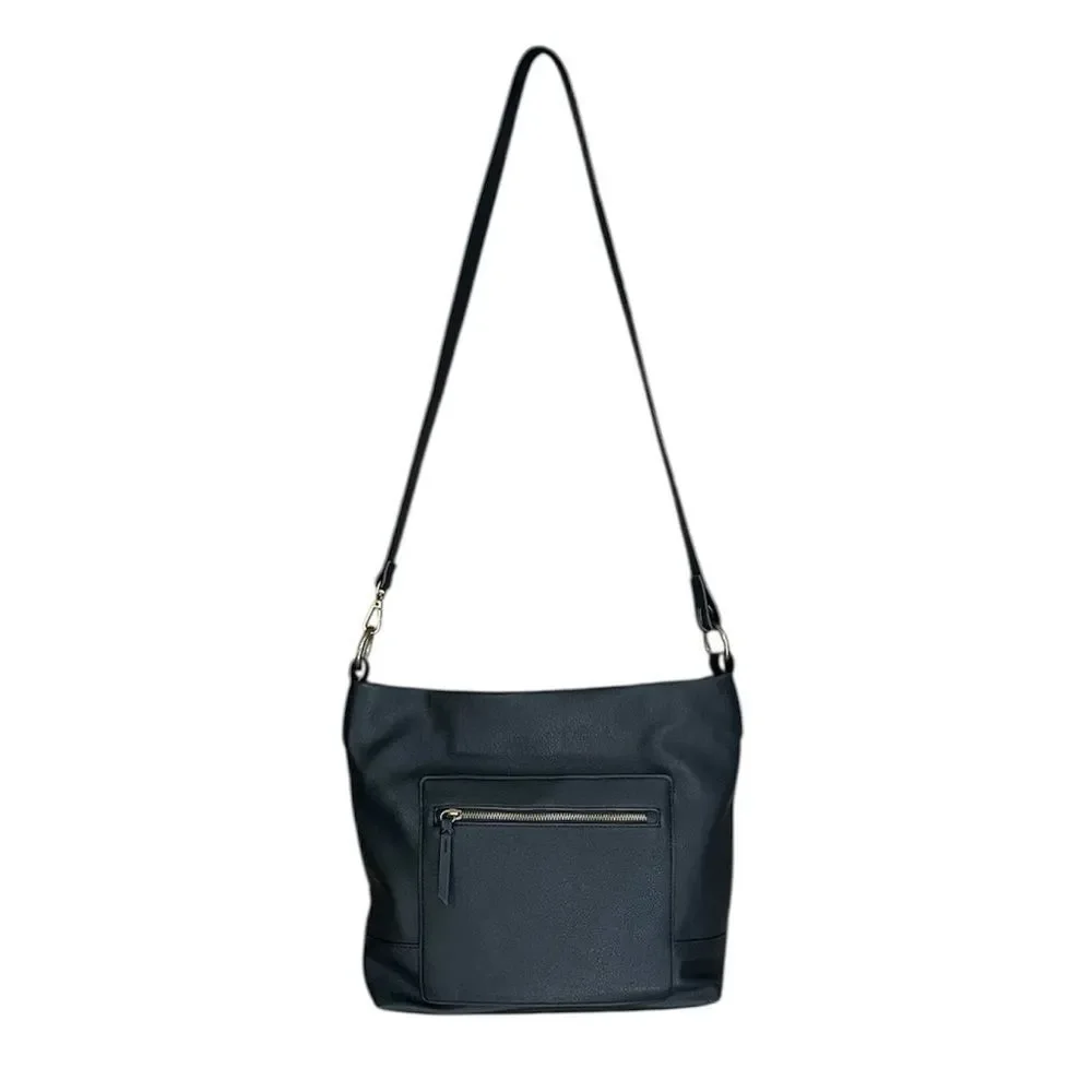 New Style & Co Hudsonn Convertible Hobo Bag in Black